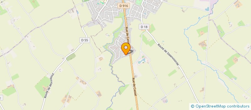 localisation de l'entreprise MUSHING CLUB DES FLANDRES  RUBROUCK