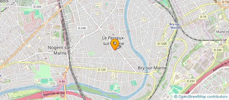 localisation de l'entreprise MUSHINKAI SHOTOKAI  LE PERREUX-SUR-MARNE