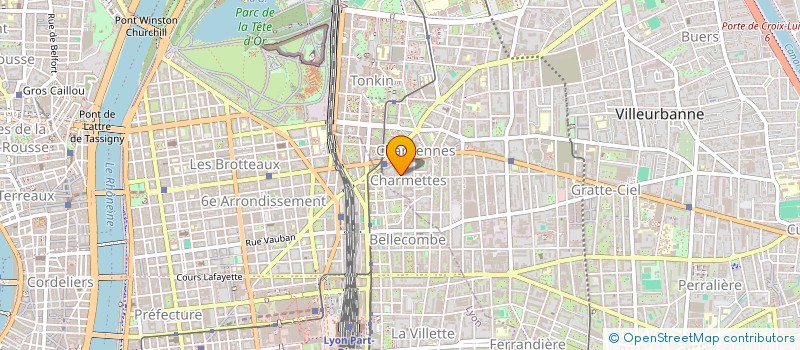 localisation de l'entreprise MUSHU  VILLEURBANNE