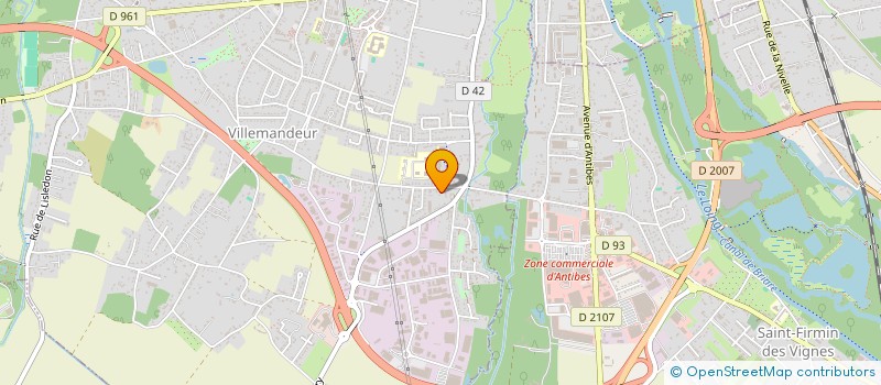 localisation de l'entreprise MUSI à VILLEMANDEUR
