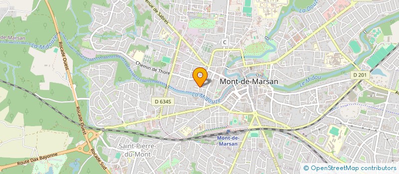 localisation de l'entreprise MUSI'CORDES  MONT-DE-MARSAN