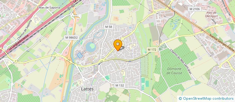 localisation de l'entreprise MUSI34 à LATTES