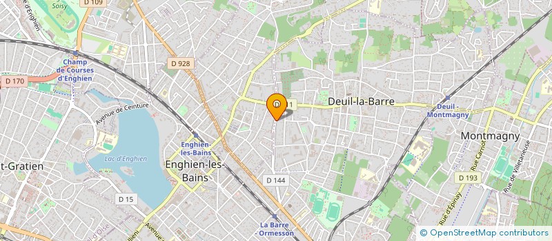localisation de l'entreprise MUSIANA PRO à DEUIL-LA-BARRE
