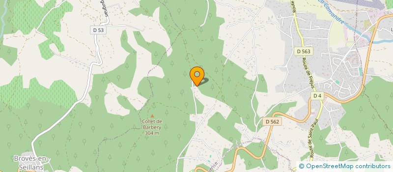 localisation de l'entreprise MUSIC-60'S  FAYENCE