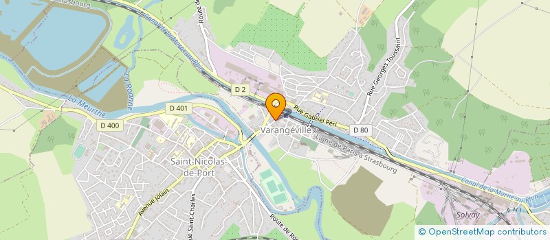 localisation de l'entreprise MUSIC-A-TOUS  VARANGEVILLE