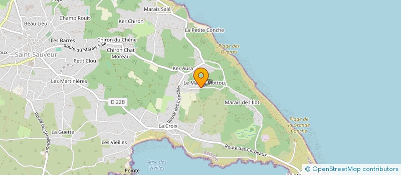 localisation de l'entreprise MUSIC A YEU à L'ILE-D'YEU