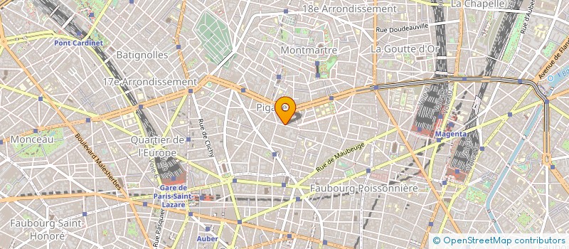 localisation de l'entreprise MUSIC ACCESSOIRES à PARIS