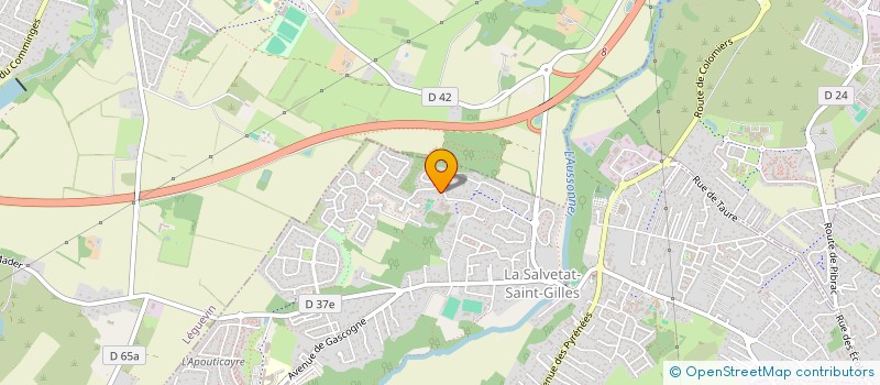 localisation de l'entreprise MUSIC AIR  LA SALVETAT-SAINT-GILLES
