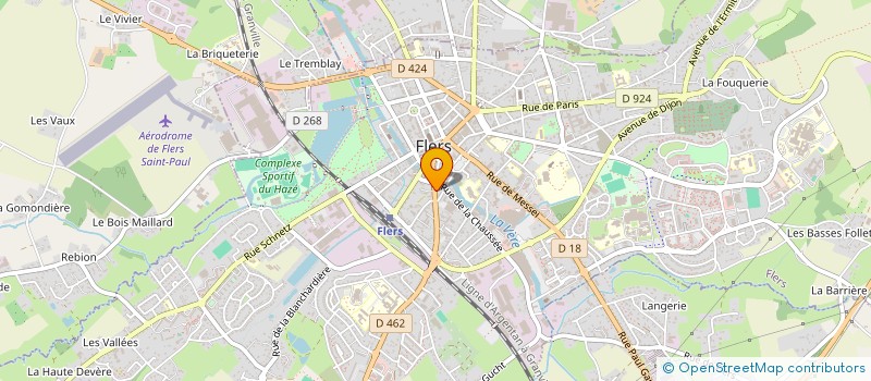 localisation de l'entreprise MUSIC'AL à FLERS
