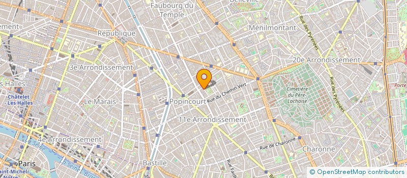 localisation de l'entreprise MUSIC'AMENT  PARIS