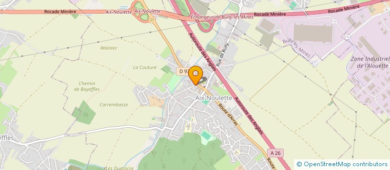 localisation de l'entreprise MUSIC AND DANCE  AIX-NOULETTE