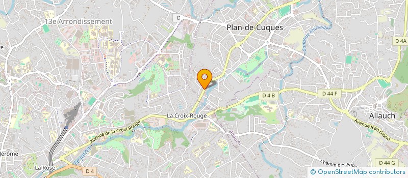 localisation de l'entreprise MUSIC AND SHOW EVENTS  PLAN-DE-CUQUES