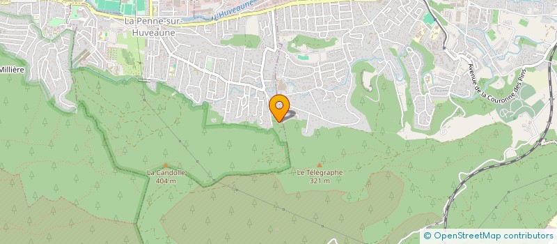 localisation de l'entreprise MUSIC AND VIDEO SYSTEM  LA PENNE-SUR-HUVEAUNE