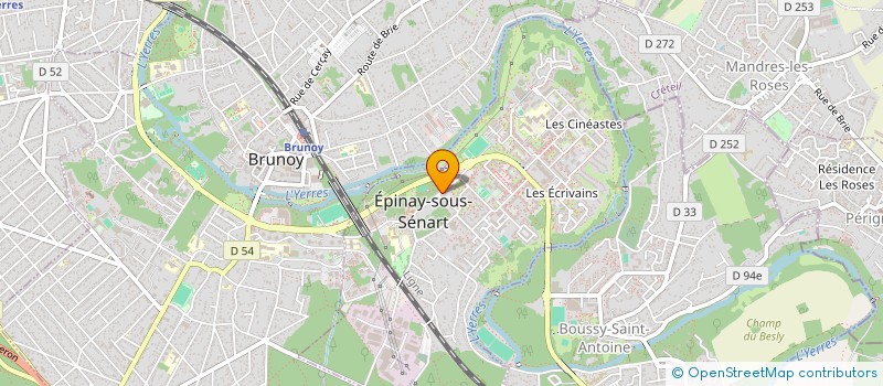 localisation de l'entreprise MUSIC'ANIM à EPINAY-SOUS-SENART