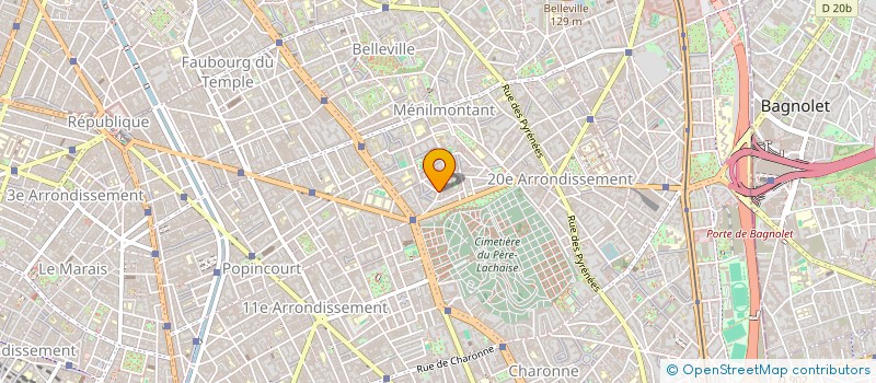 localisation de l'entreprise MUSIC ARDENTE PRODUCTIONS  PARIS