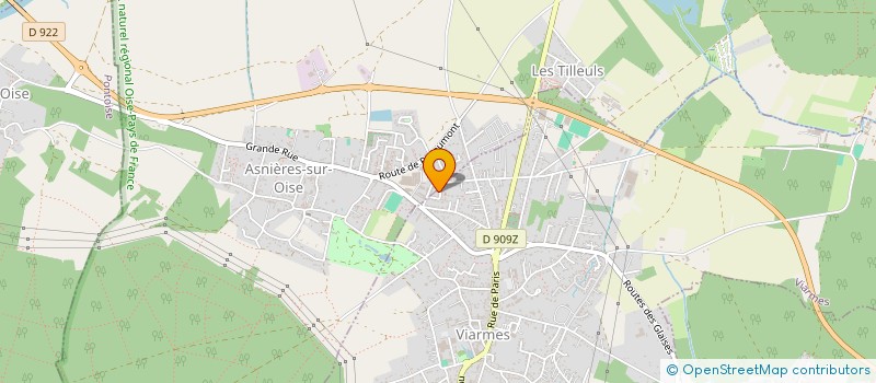 localisation de l'entreprise MUSIC ART 2 VIVRE  CHAUMONTEL