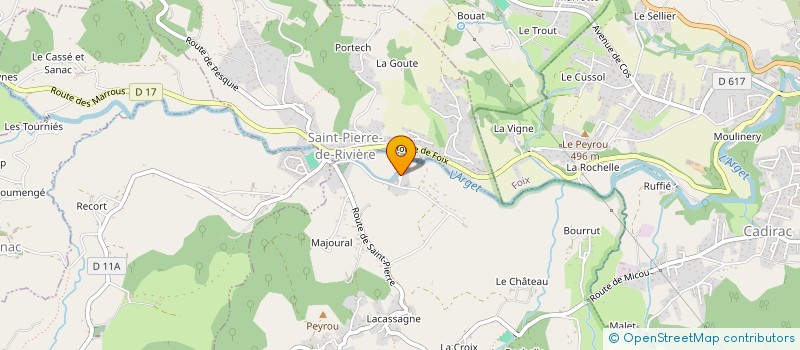 localisation de l'entreprise MUSIC'ART à GANAC