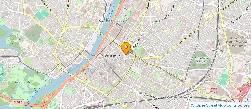localisation de l'entreprise MUSIC-ART à ANGERS