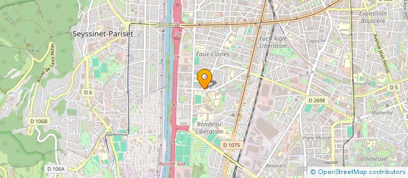 localisation de l'entreprise MUSIC ART ASSOCIATION (MAAS)  GRENOBLE