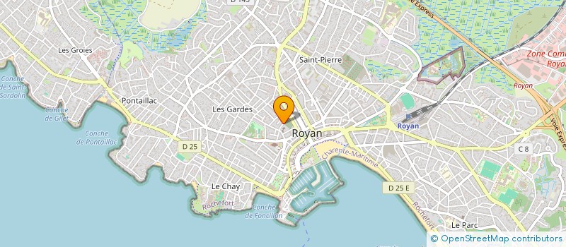 localisation de l'entreprise MUSIC'ART ATLANTIQUE  ROYAN