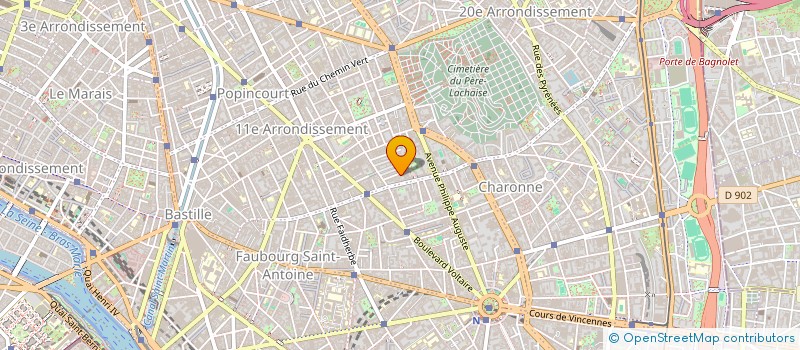 localisation de l'entreprise MUSIC AVENUE EDITIONS à PARIS