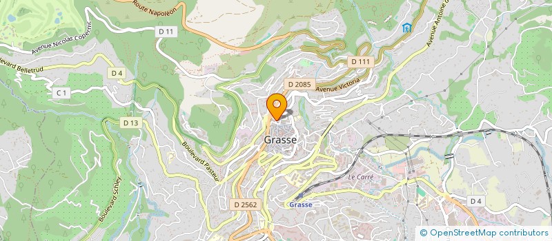 localisation de l'entreprise MUSIC' AZUR à GRASSE