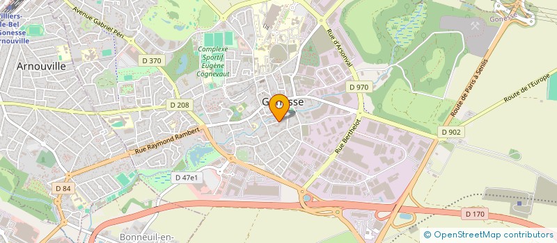 localisation de l'entreprise MUSIC CONCEPT à GONESSE