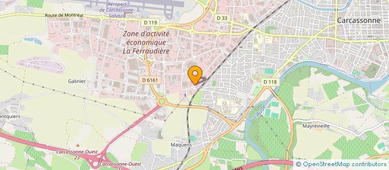 localisation de l'entreprise MUSIC CONCEPT  CARCASSONNE