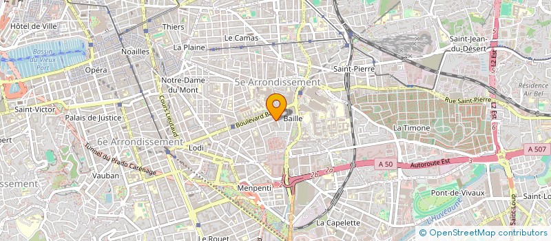 localisation de l'entreprise MUSIC ET FILMS PROD à MARSEILLE