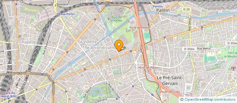 localisation de l'entreprise MUSIC EVOLUTION EDITIONS  PARIS