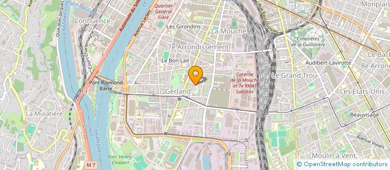 localisation de l'entreprise MUSIC FACADES  LYON