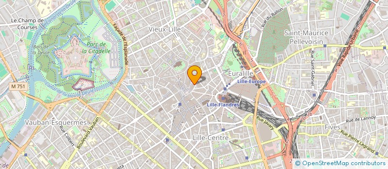 localisation de l'entreprise MUSIC FUND (FRANCE) à LILLE