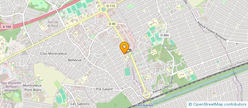 localisation de l'entreprise MUSIC' HANDICAP à VILLEPINTE