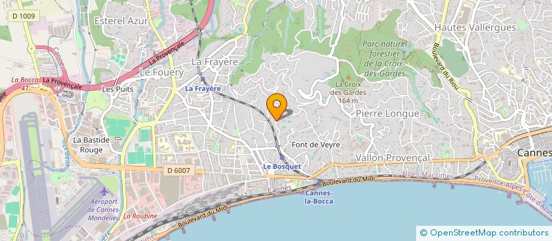 localisation de l'entreprise MUSIC INSTINCT à CANNES