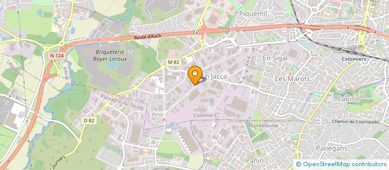 localisation de l'entreprise MUSIC INSTITUTE AND CULTURE à COLOMIERS