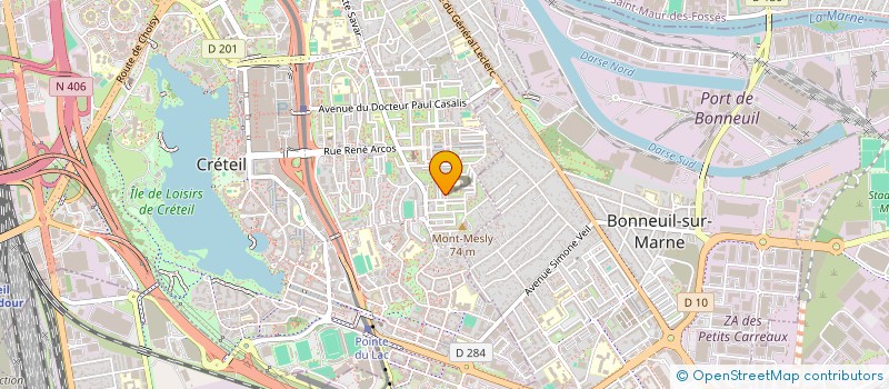 localisation de l'entreprise MUSIC IS  CRETEIL