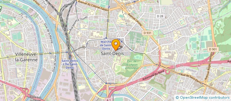 localisation de l'entreprise MUSIC IS COMING  SAINT-DENIS