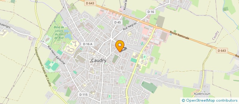 localisation de l'entreprise MUSIC LIGHT  CAUDRY