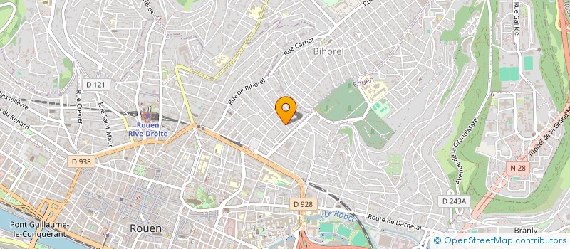 localisation de l'entreprise MUSIC LINK à ROUEN