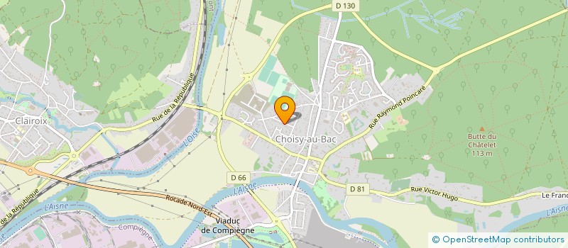 localisation de l'entreprise MUSIC LIVE  CHOISY-AU-BAC