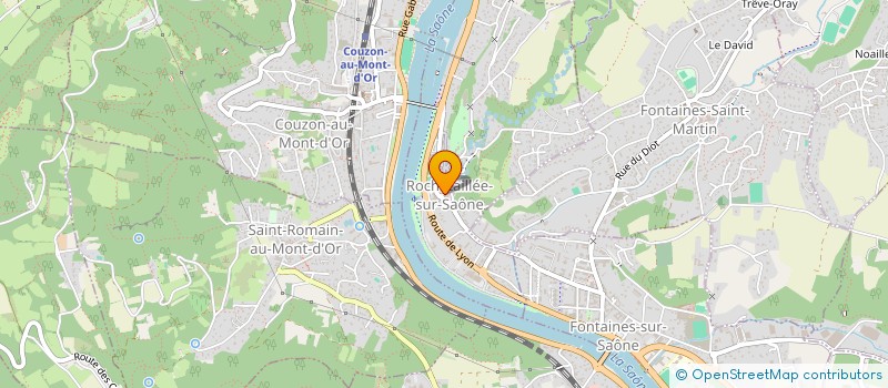 localisation de l'entreprise MUSIC MEDIA TRACKS à ROCHETAILLEE-SUR-SAONE