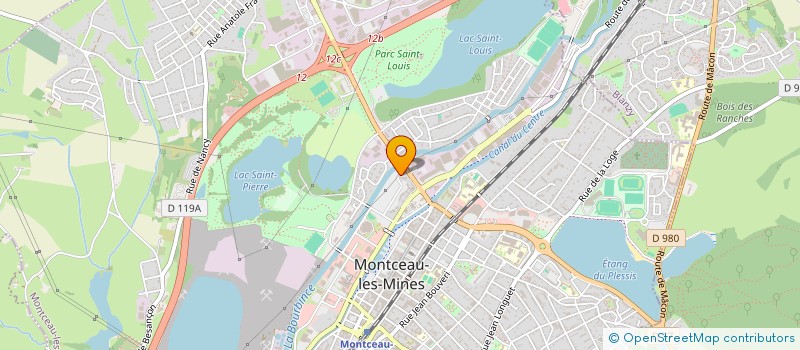 localisation de l'entreprise MUSIC MIND  MONTCEAU-LES-MINES