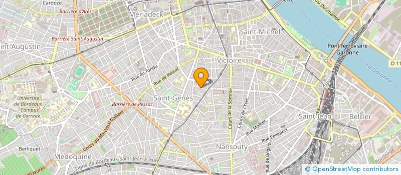 localisation de l'entreprise MUSIC'O CABARET  BORDEAUX