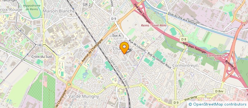 localisation de l'entreprise MUSIC PARADE  REIMS