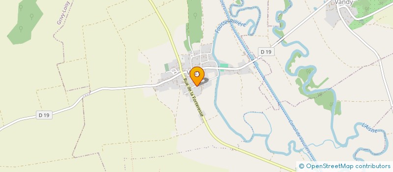 localisation de l'entreprise MUSIC PASSION  VOUZIERS