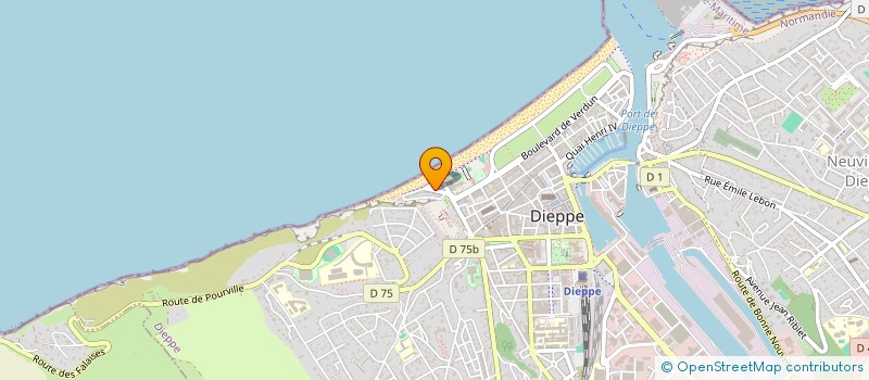 localisation de l'entreprise MUSIC PICVID PROD'ARTS à DIEPPE