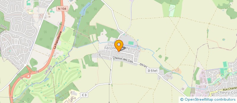 localisation de l'entreprise MUSIC POUR TOUS à FEROLLES-ATTILLY