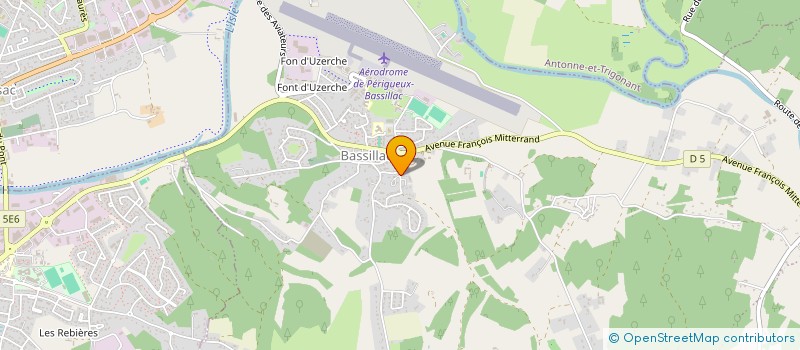 localisation de l'entreprise MUSIC PRESTA  BASSILLAC ET AUBEROCHE