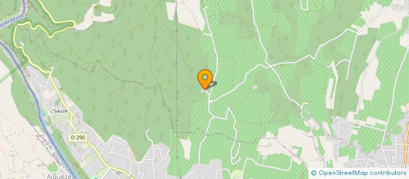 localisation de l'entreprise MUSIC & SOL  SAINT-MARCEL-D'ARDECHE