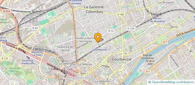 localisation de l'entreprise MUSIC SPORT EVENTS à COURBEVOIE